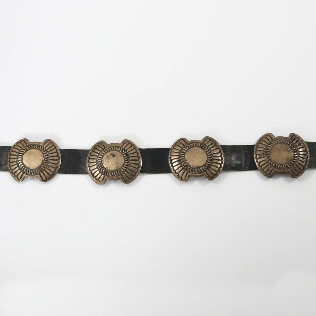 1960s Silver Concho Belt