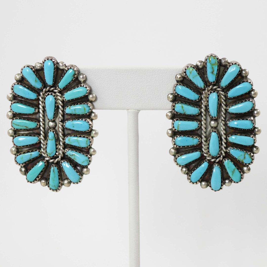 1990s Turquoise Earrings