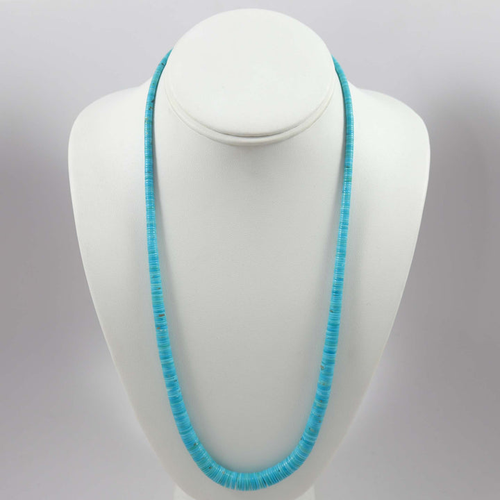 1980s Kingman Turquoise Necklace