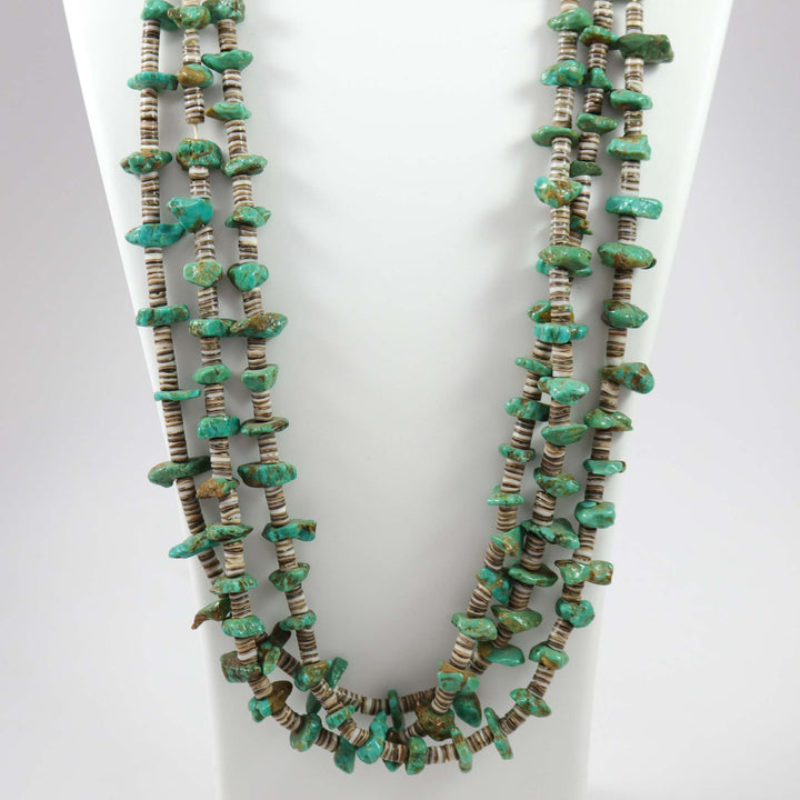 1940s Turquoise Necklace