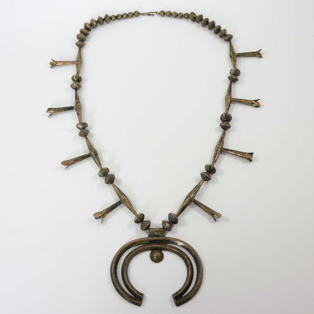 1950s Squash Blossom Necklace