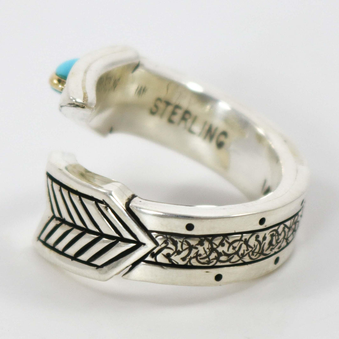Turquoise Arrow Ring