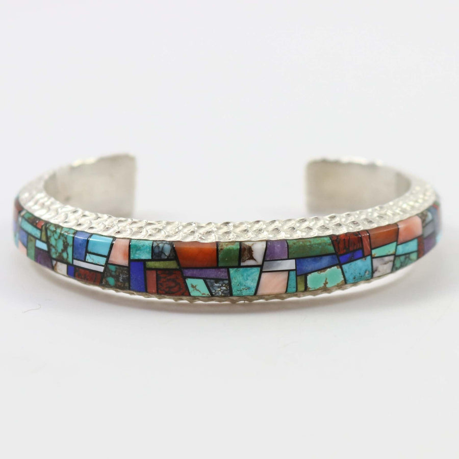 “Stained Glass” Cuff by Alvin Yellowhorse - Garland's