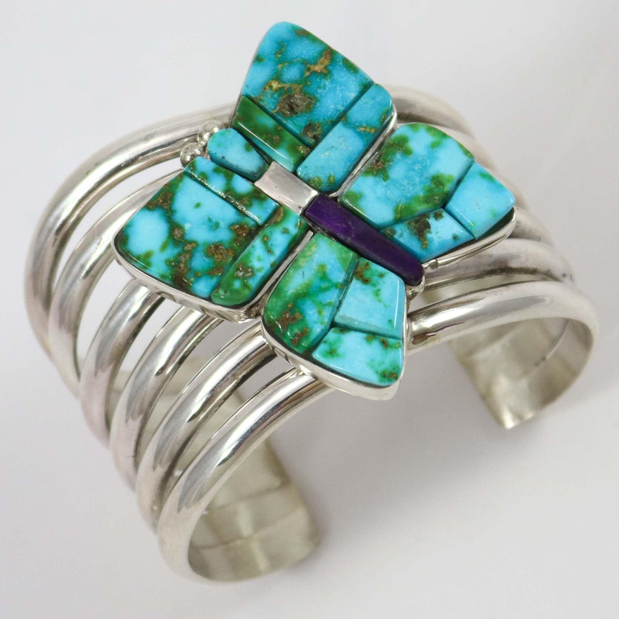 Turquoise Butterfly Cuff by Na Na Ping - Garland's