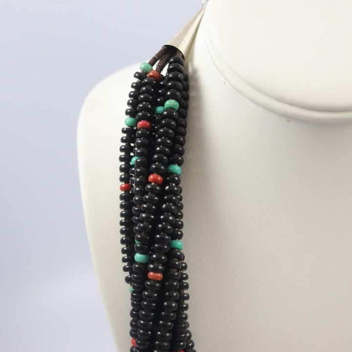 Multi-Stone Bead Necklace by Kenneth Aguilar - Garland's