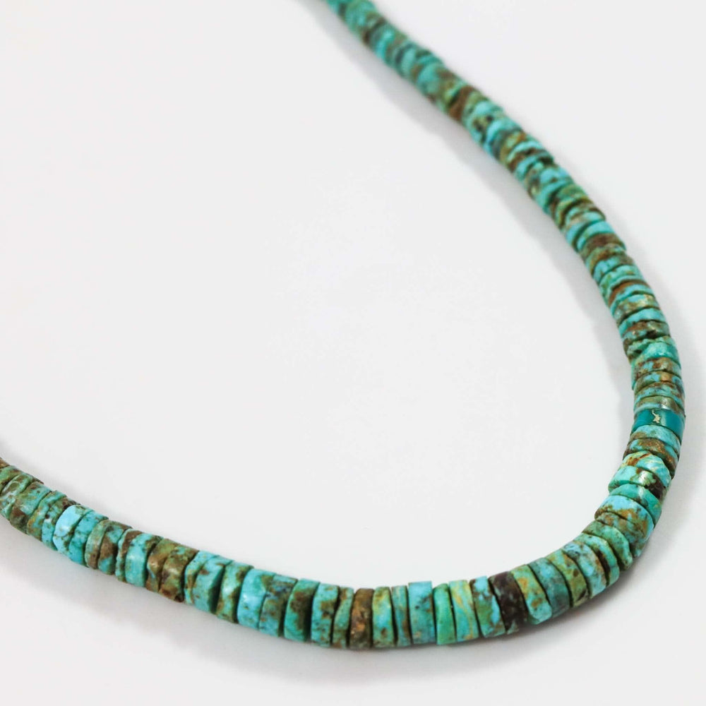 Cripple Creek Turquoise Necklace by Ray Lovato - Garland's