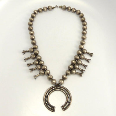 1920s Squash Blossom Necklace featured on Vintage Unscripted