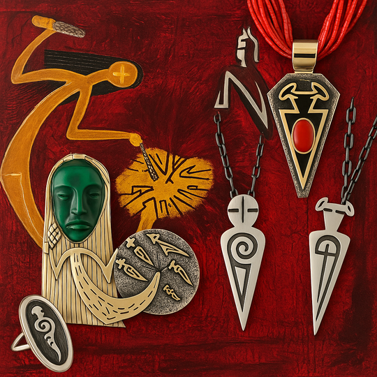 The "Emergence Jewelry" Series by Phillip Honanie