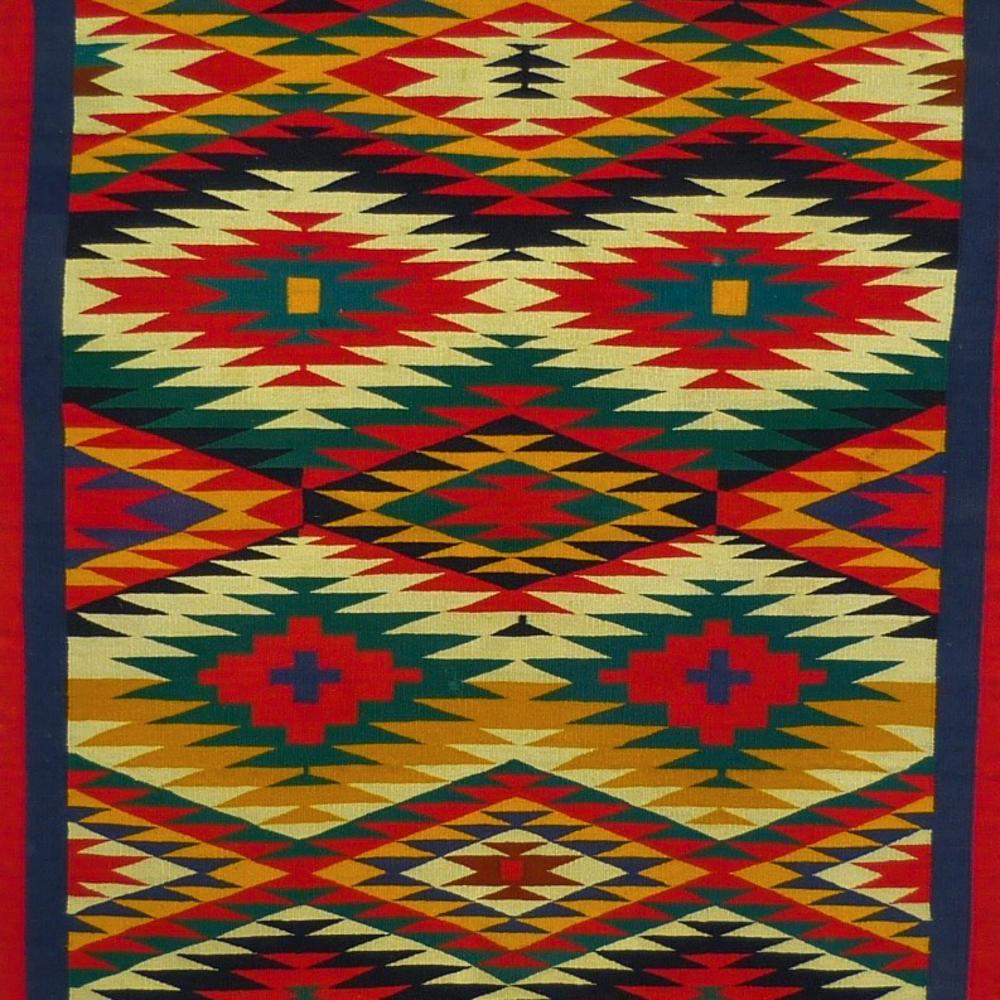 Germantown Weavings (1875 - 1900) An Explosion of Color in the Late 19th Century - Garland's