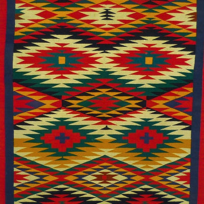 Germantown Weavings (1875 - 1900) An Explosion of Color in the Late 19th Century