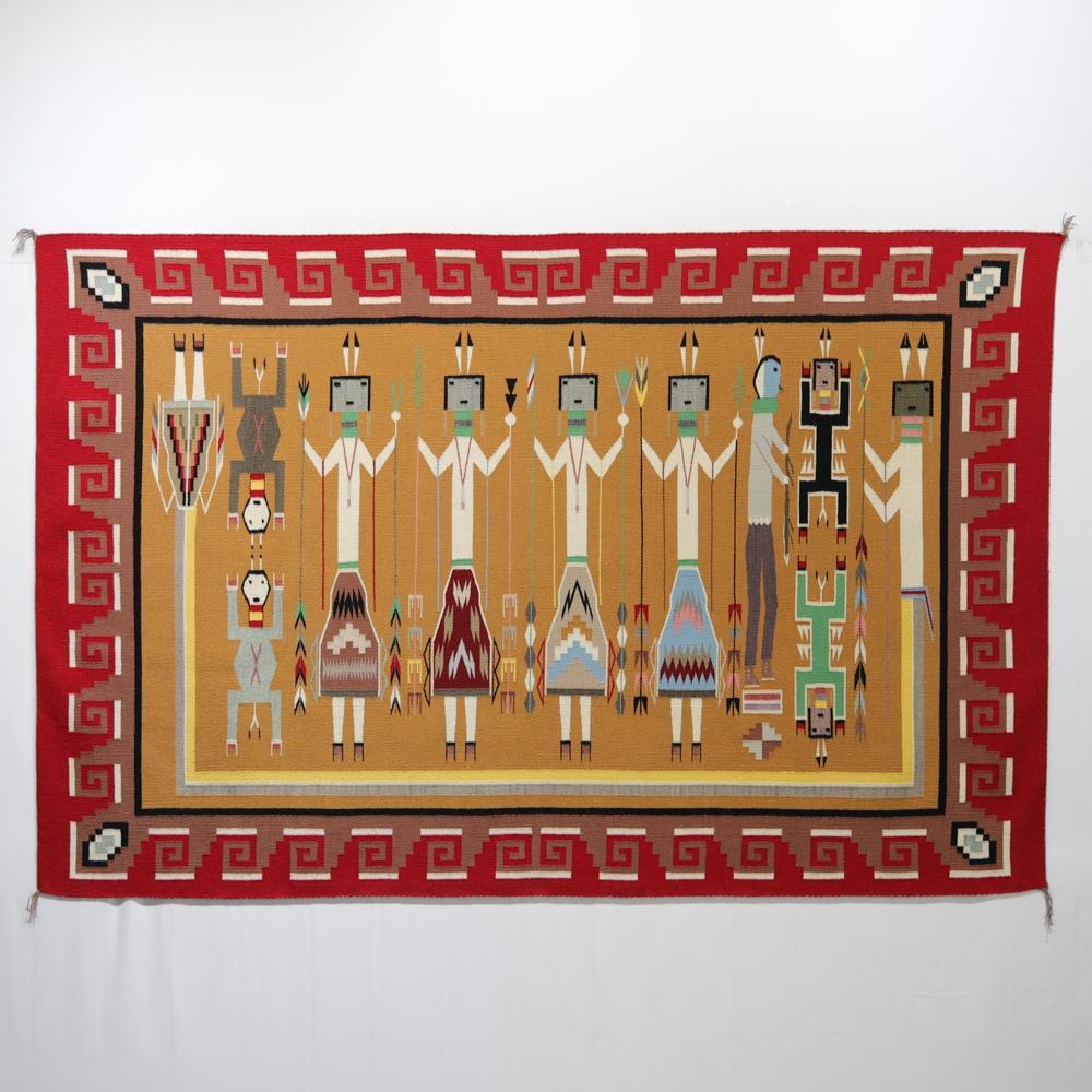 Navajo Yei and Yei-be-chai - Garland's