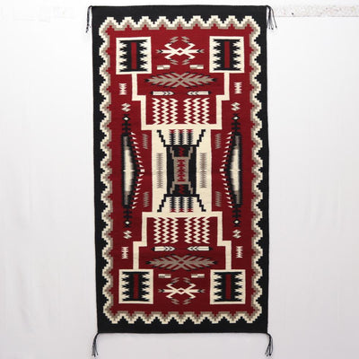 The Storm Pattern, A Symbolic Navajo Weaving Design