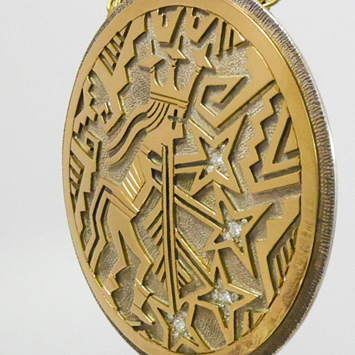 Starblower Pin and Pendant