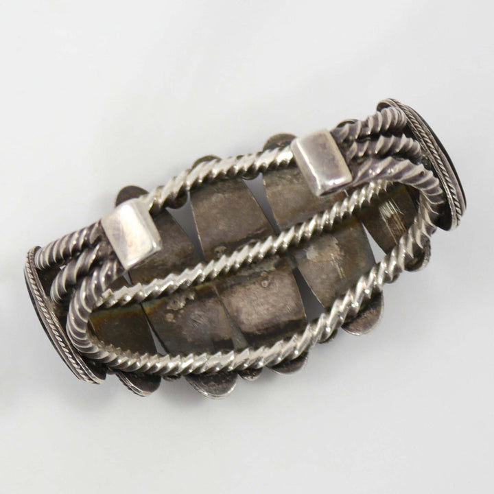 1940s Agate Row Bracelet by Vintage Collection - Garland's