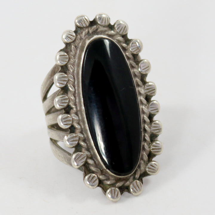 1940s Onyx Ring by Vintage Collection - Garland's