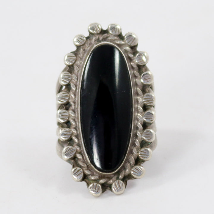 1940s Onyx Ring by Vintage Collection - Garland's