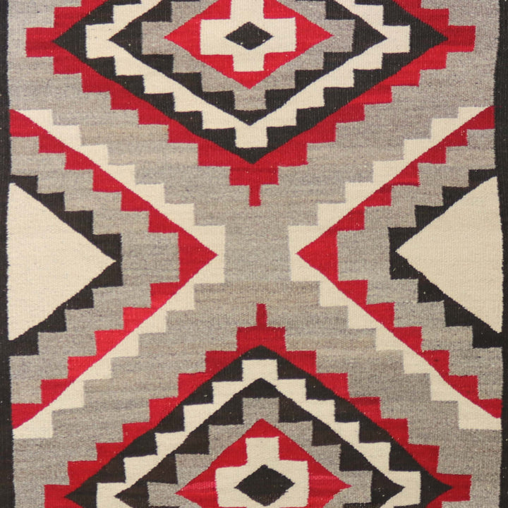 1940s Red Mesa Runner by Vintage Collection - Garland's
