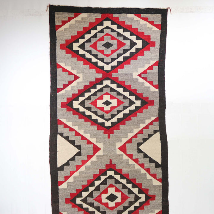 1940s Red Mesa Runner by Vintage Collection - Garland's