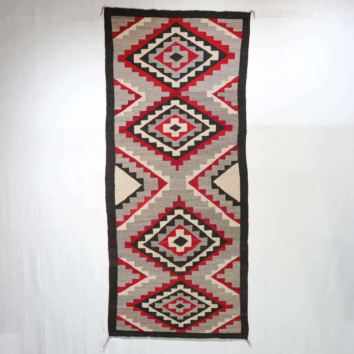 1940s Red Mesa Runner by Vintage Collection - Garland's