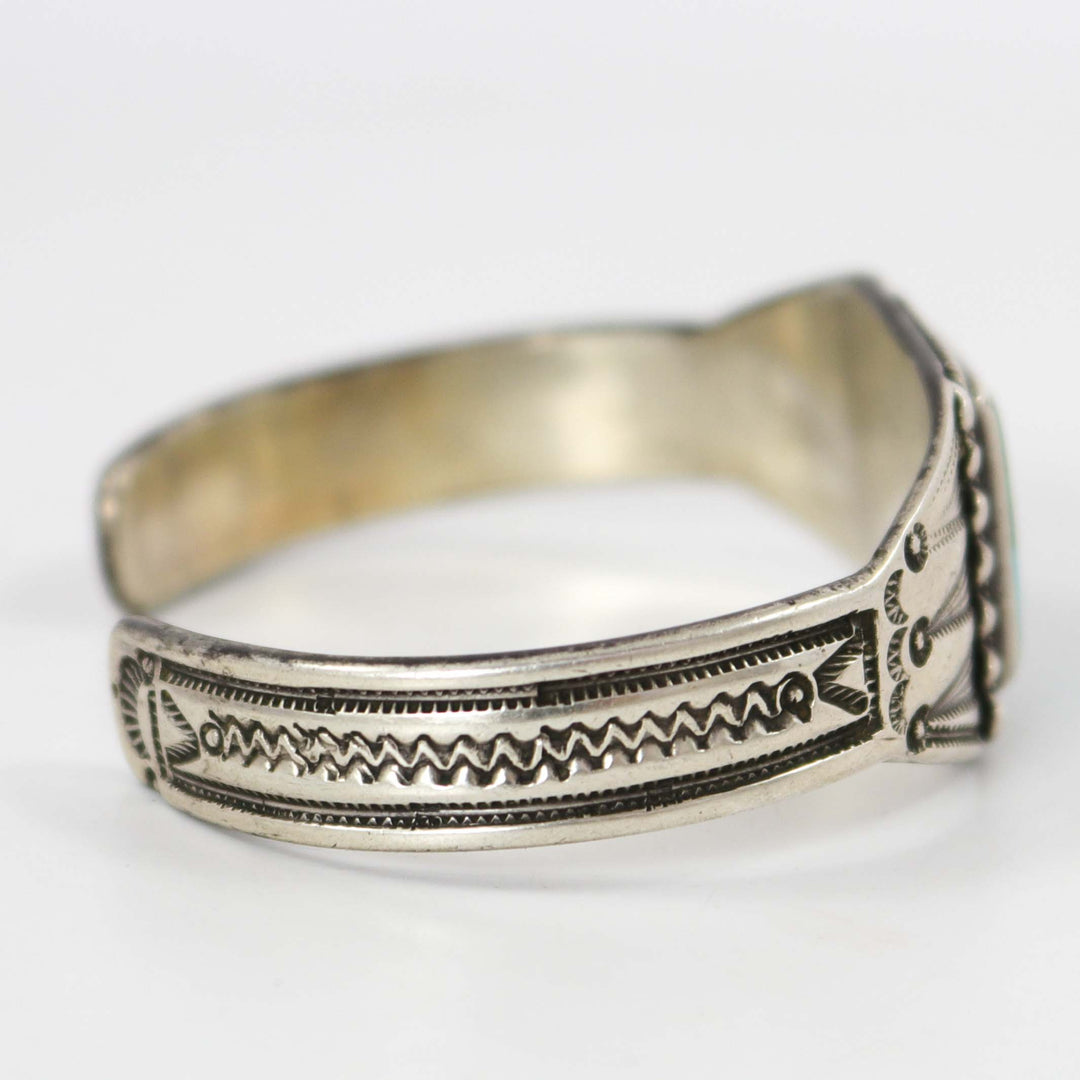 1940s Turquoise Cuff by Vintage Collection - Garland's
