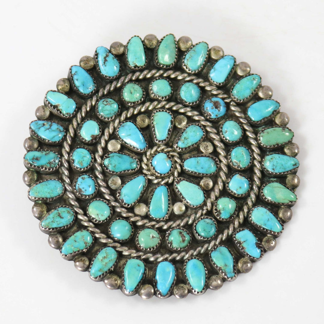 1950s Turquoise Pin by Vintage Collection - Garland's