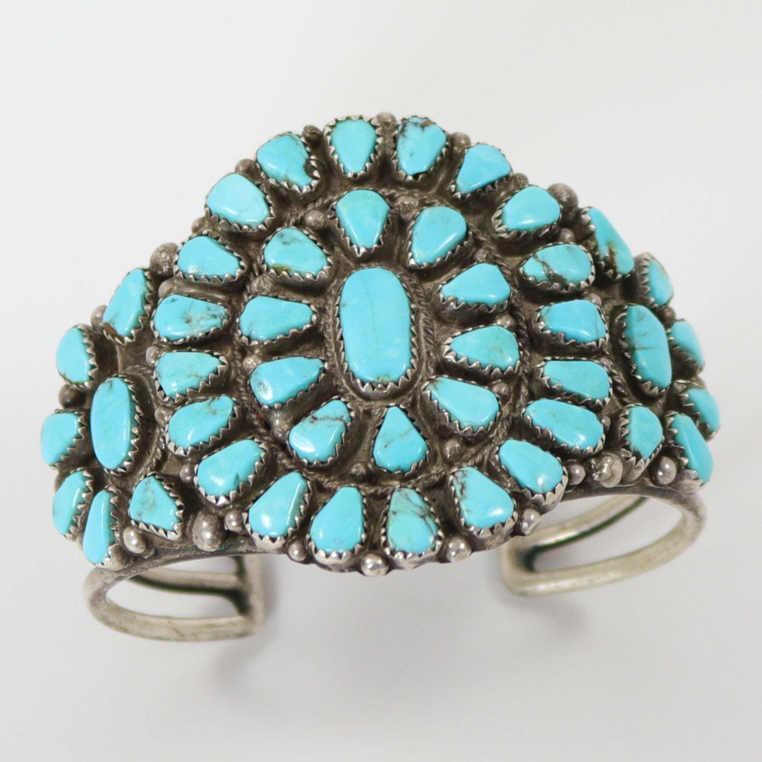 1960s Turquoise Cuff by Vintage Collection - Garland's