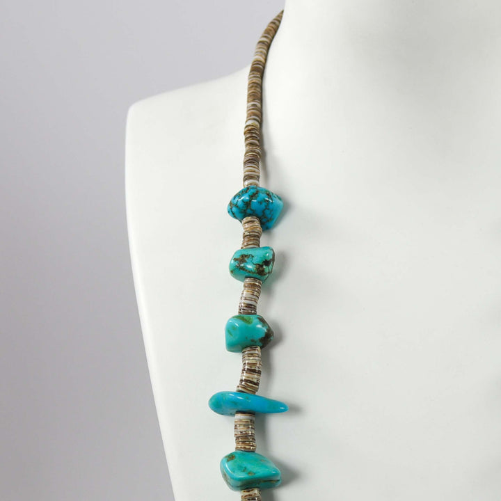 1960s Turquoise Necklace by Vintage Collection - Garland's