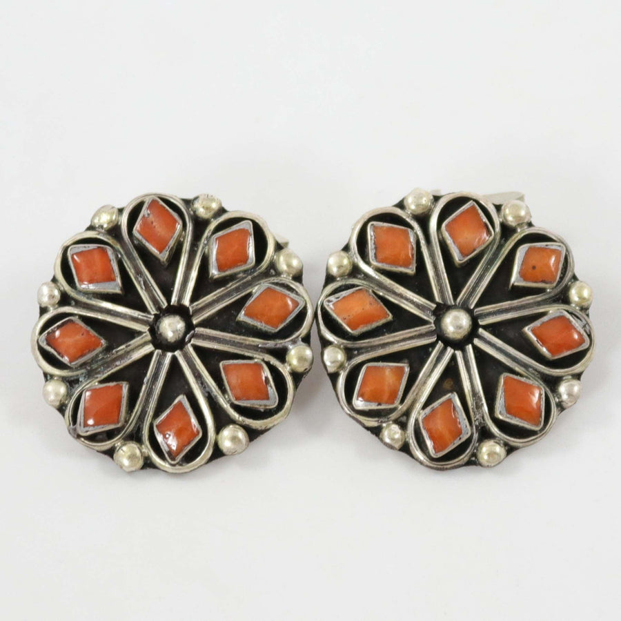 1970s Coral Cufflinks by Vintage Collection - Garland's