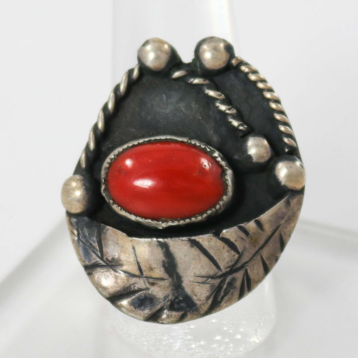 1970s Coral Ring by Vintage Collection - Garland's