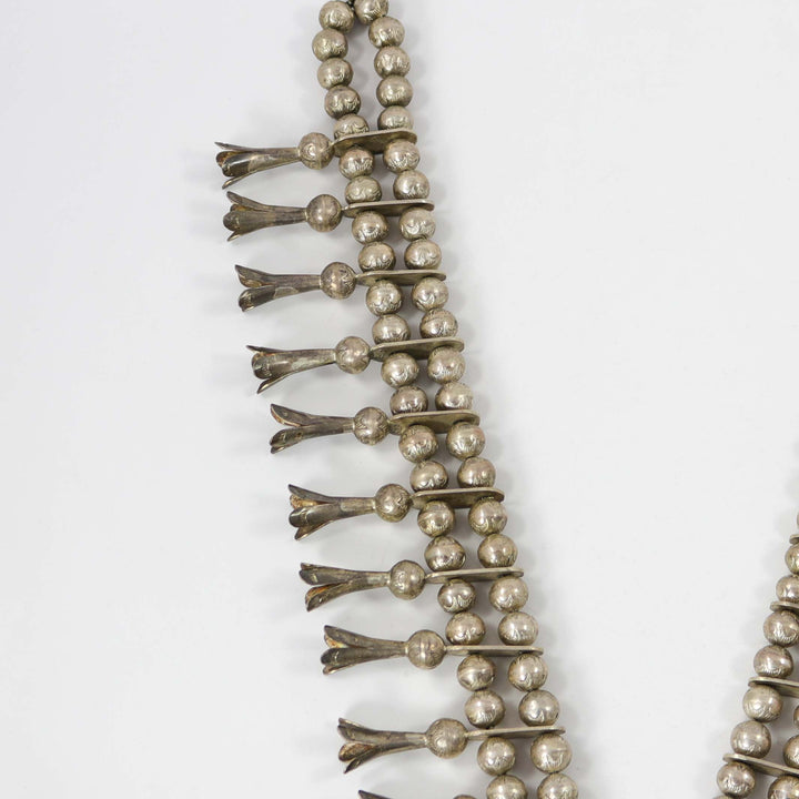 1970s Squash Blossom Necklace by Vintage Collection - Garland's