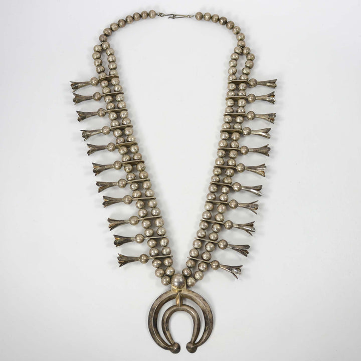 1970s Squash Blossom Necklace by Vintage Collection - Garland's