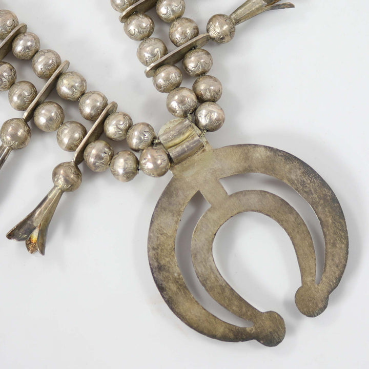 1970s Squash Blossom Necklace by Vintage Collection - Garland's