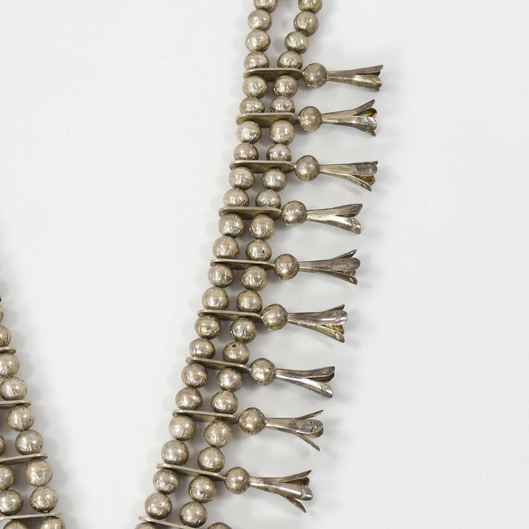 1970s Squash Blossom Necklace by Vintage Collection - Garland's