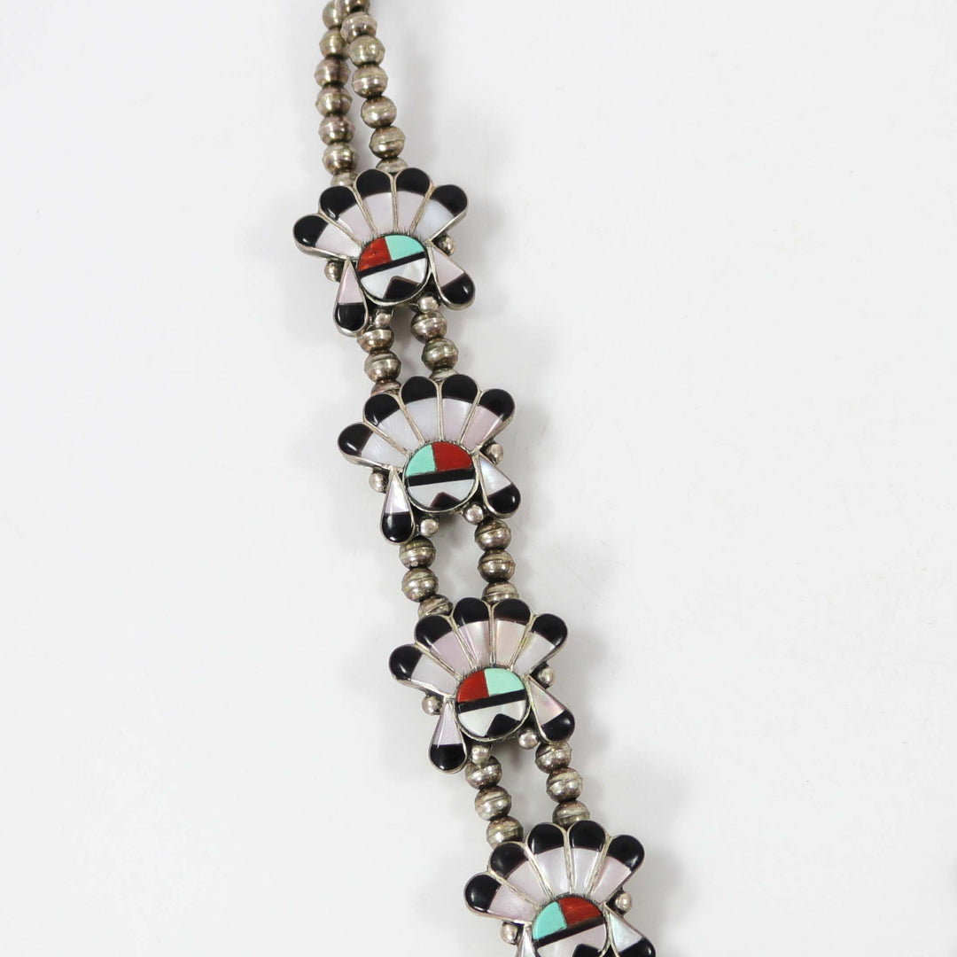 1970s Sunface Squash Blossom by Vintage Collection - Garland's