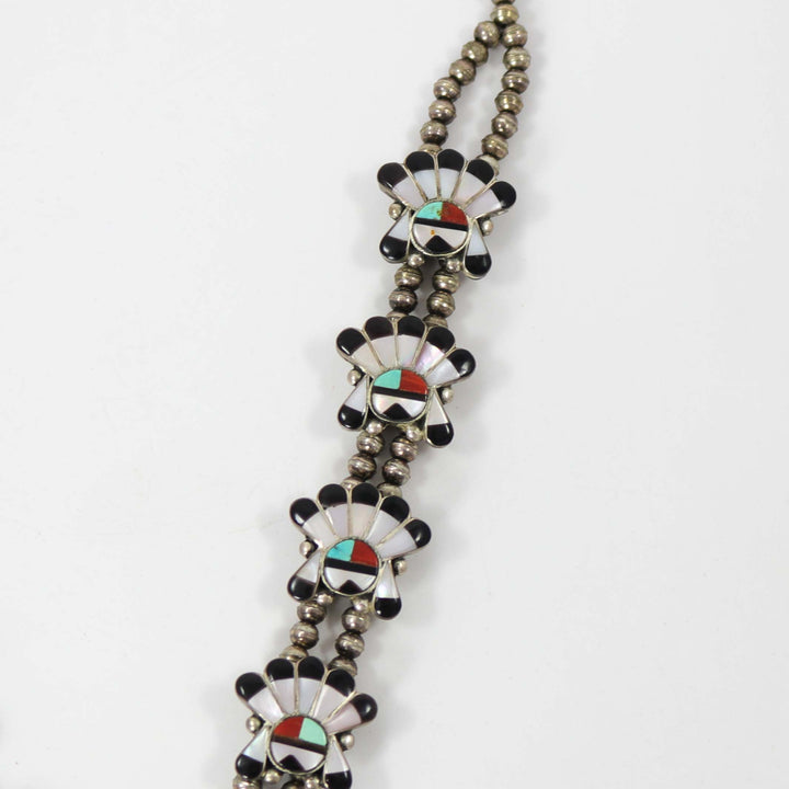 1970s Sunface Squash Blossom by Vintage Collection - Garland's