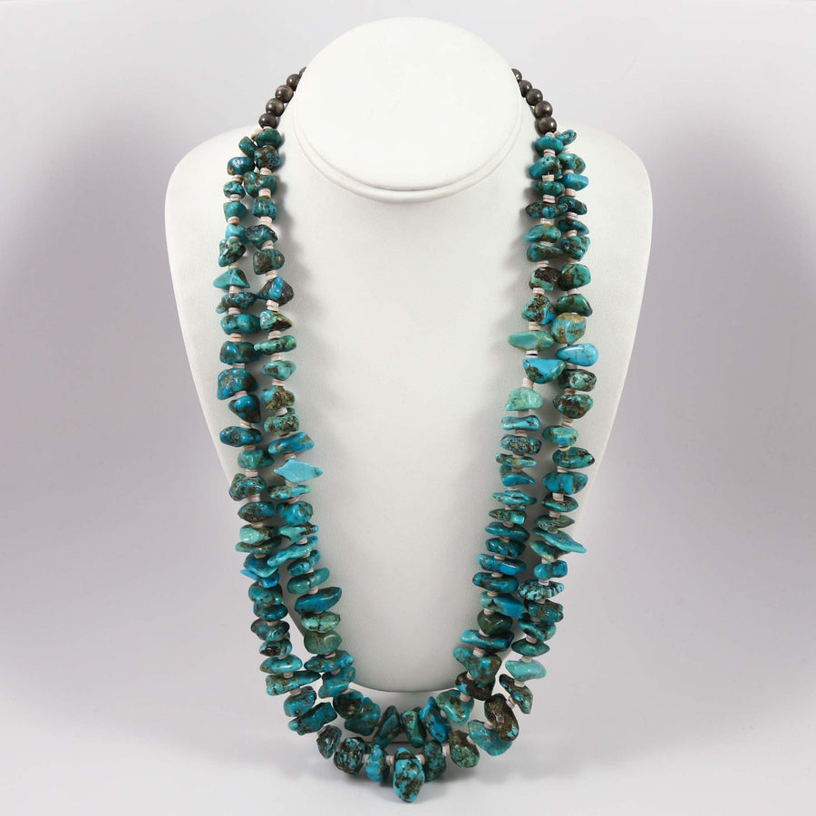 1970s Turquoise Necklace by Vintage Collection - Garland's