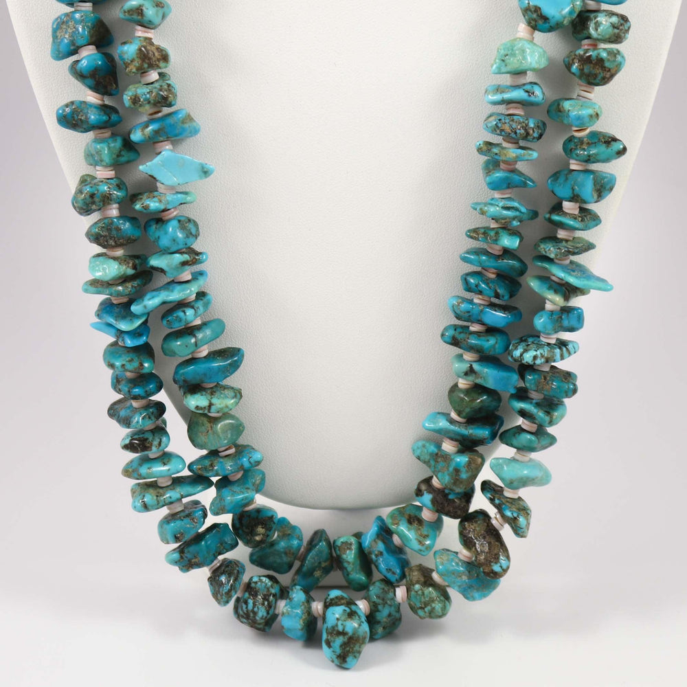 1970s Turquoise Necklace by Vintage Collection - Garland's