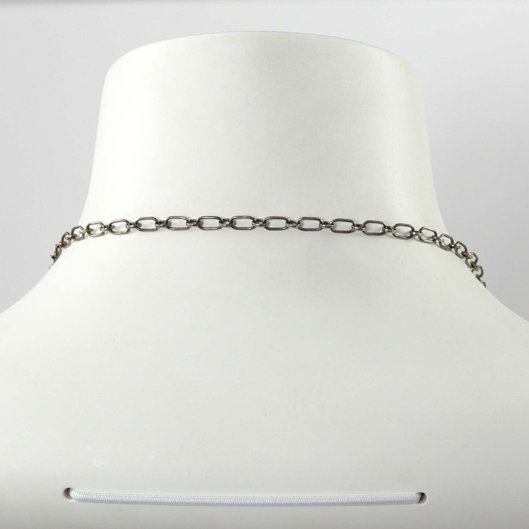 1980s Heishi Bead Necklace by Calvin Lovato - Garland's