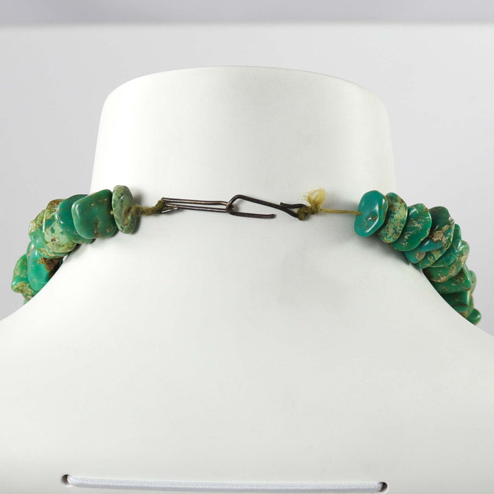 1980s Turquoise Chunk Necklace by Vintage Collection - Garland's