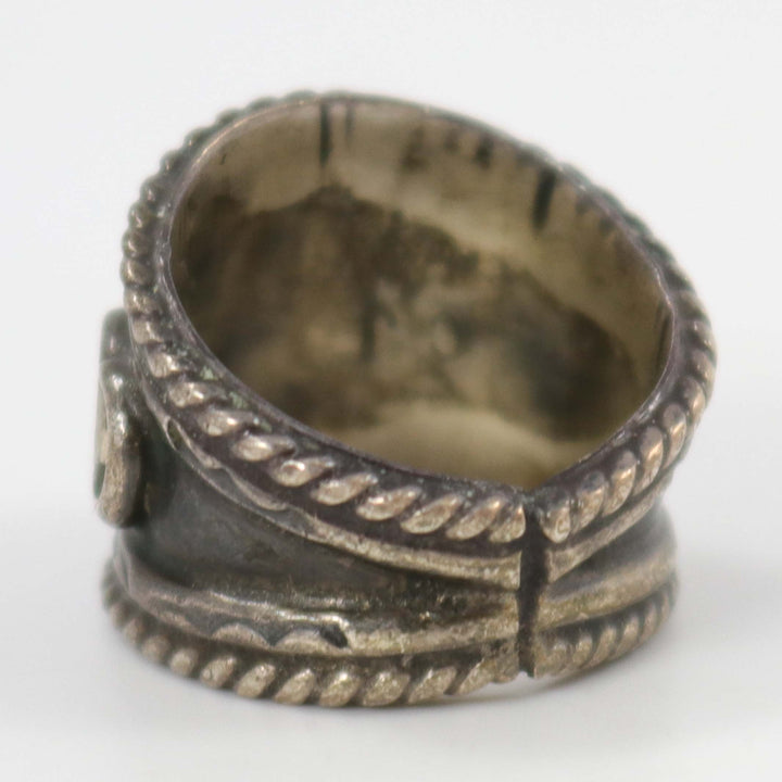 1980s Turquoise Ring by Corbet Joe - Garland's