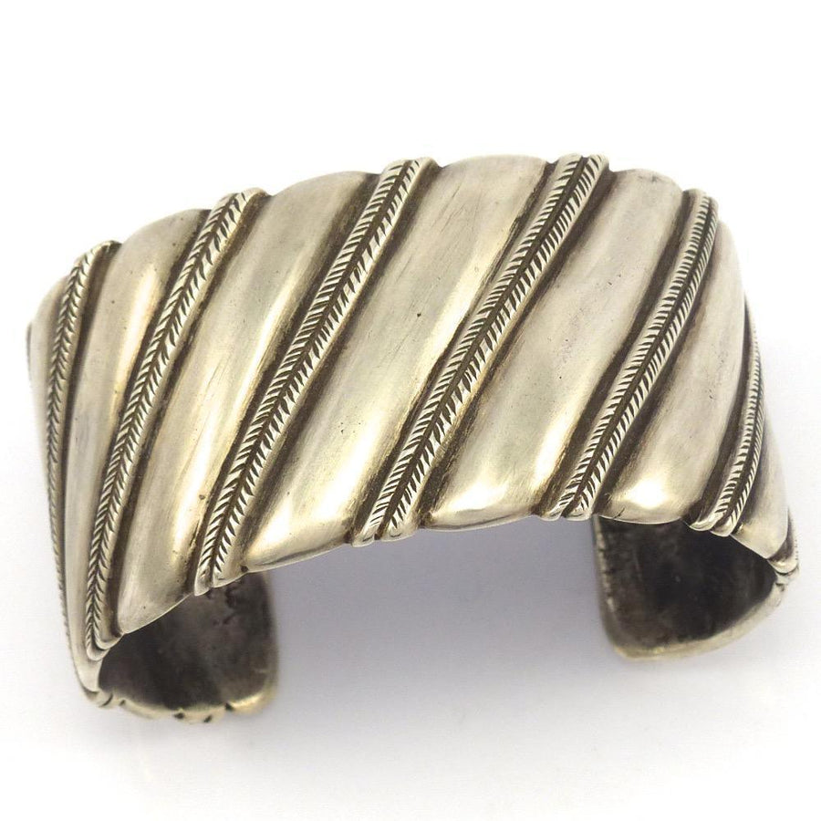 Coin Silver Cuff by Jock Favour - Garland's