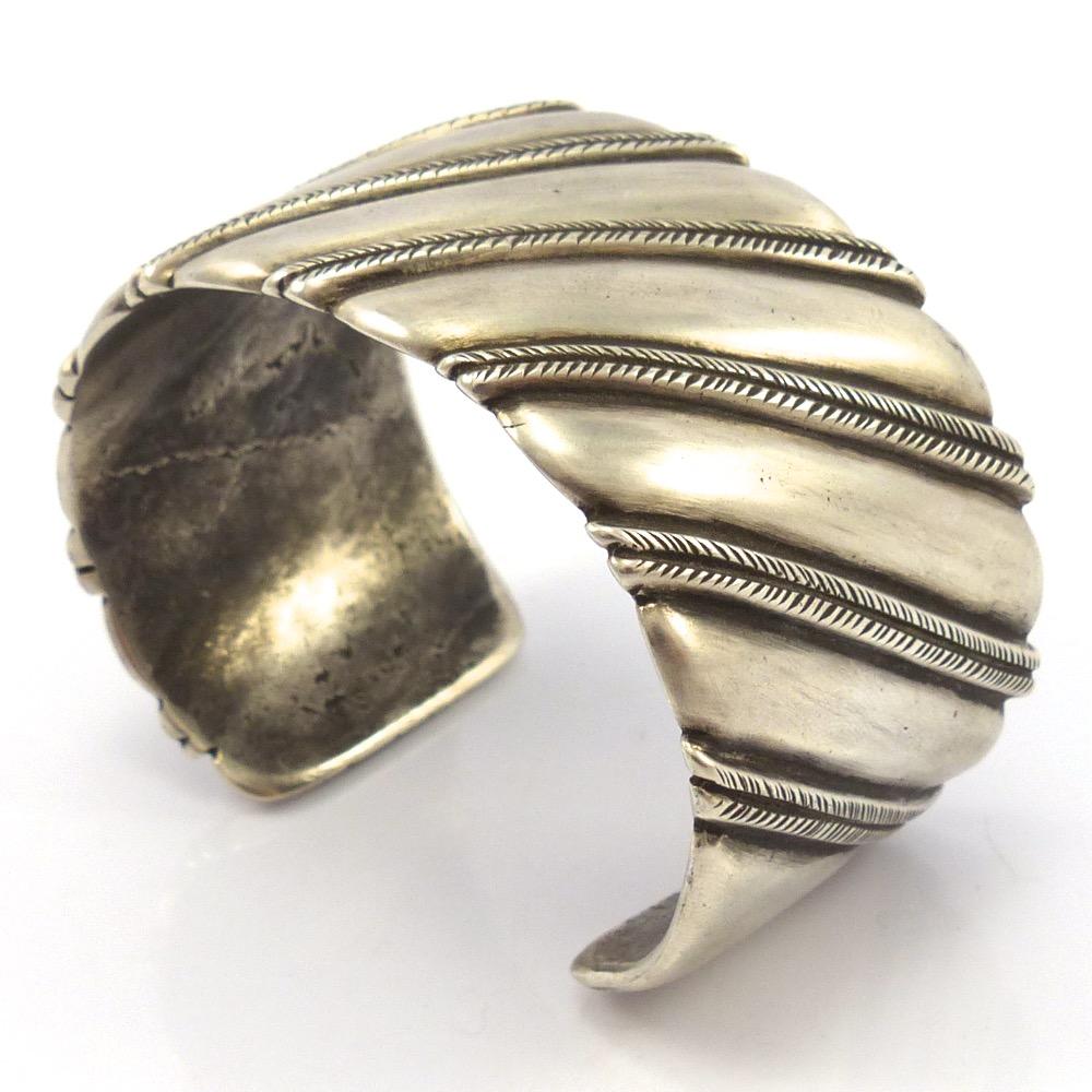 Coin Silver Cuff, Jock Favour, Jewelry, Garland's Indian Jewelry