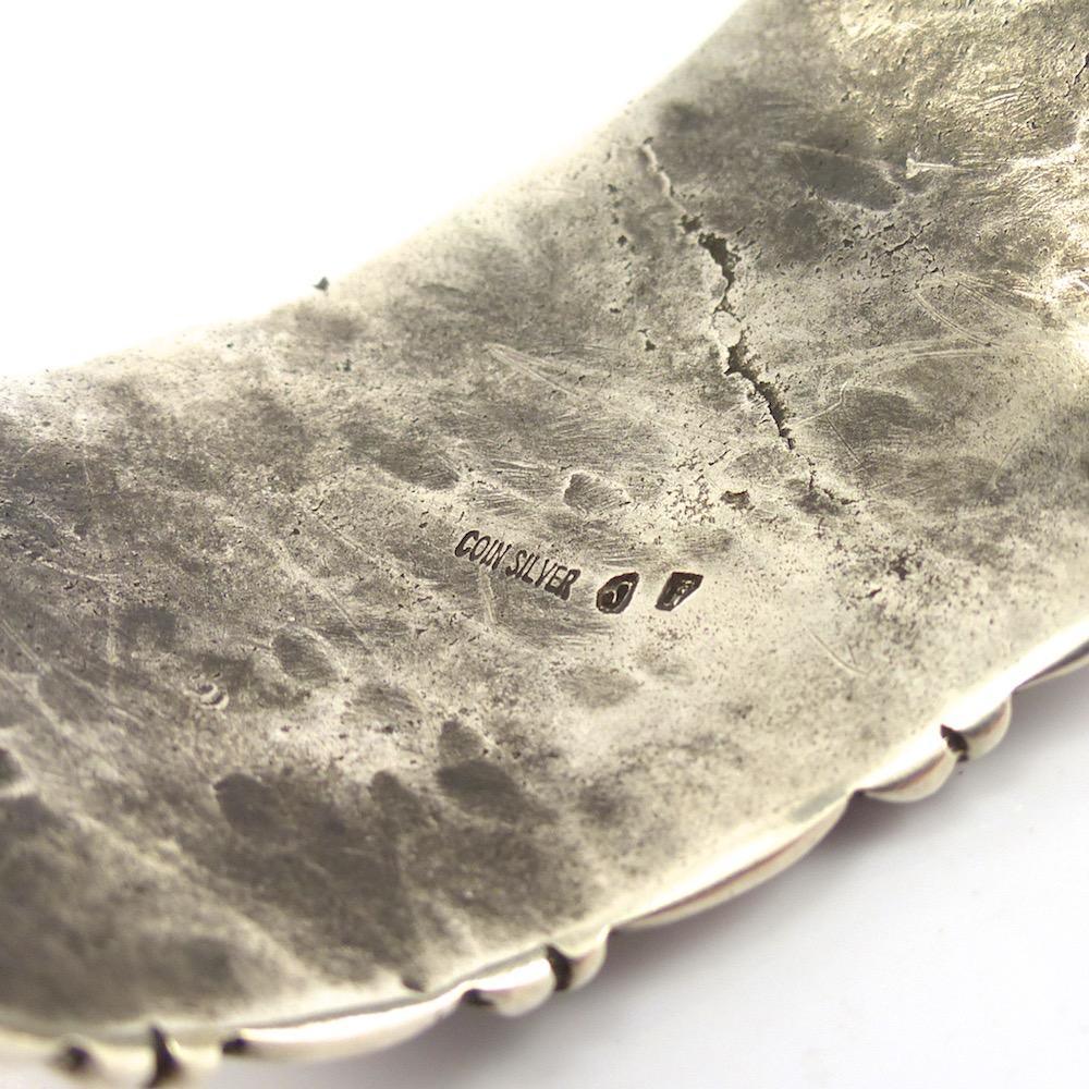 Coin Silver Cuff by Jock Favour - Garland's
