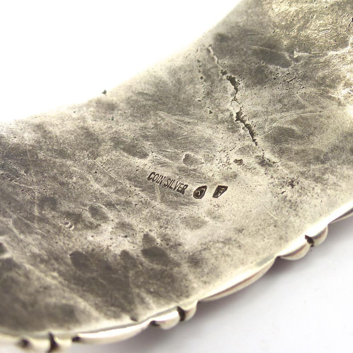 Coin Silver Cuff by Jock Favour - Garland's