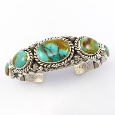 Royston Turquoise Cuff by Toby Henderson - Garland's