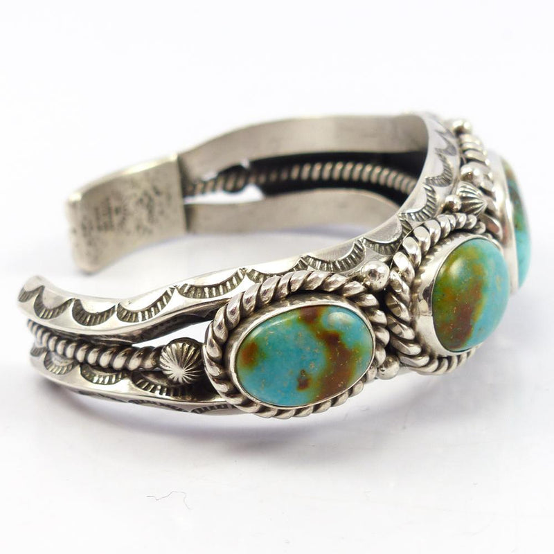 Royston Turquoise Cuff by Toby Henderson - Garland&