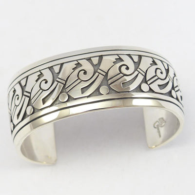 Hopi Overlay Cuff by Phil Poseyesva - Garland's