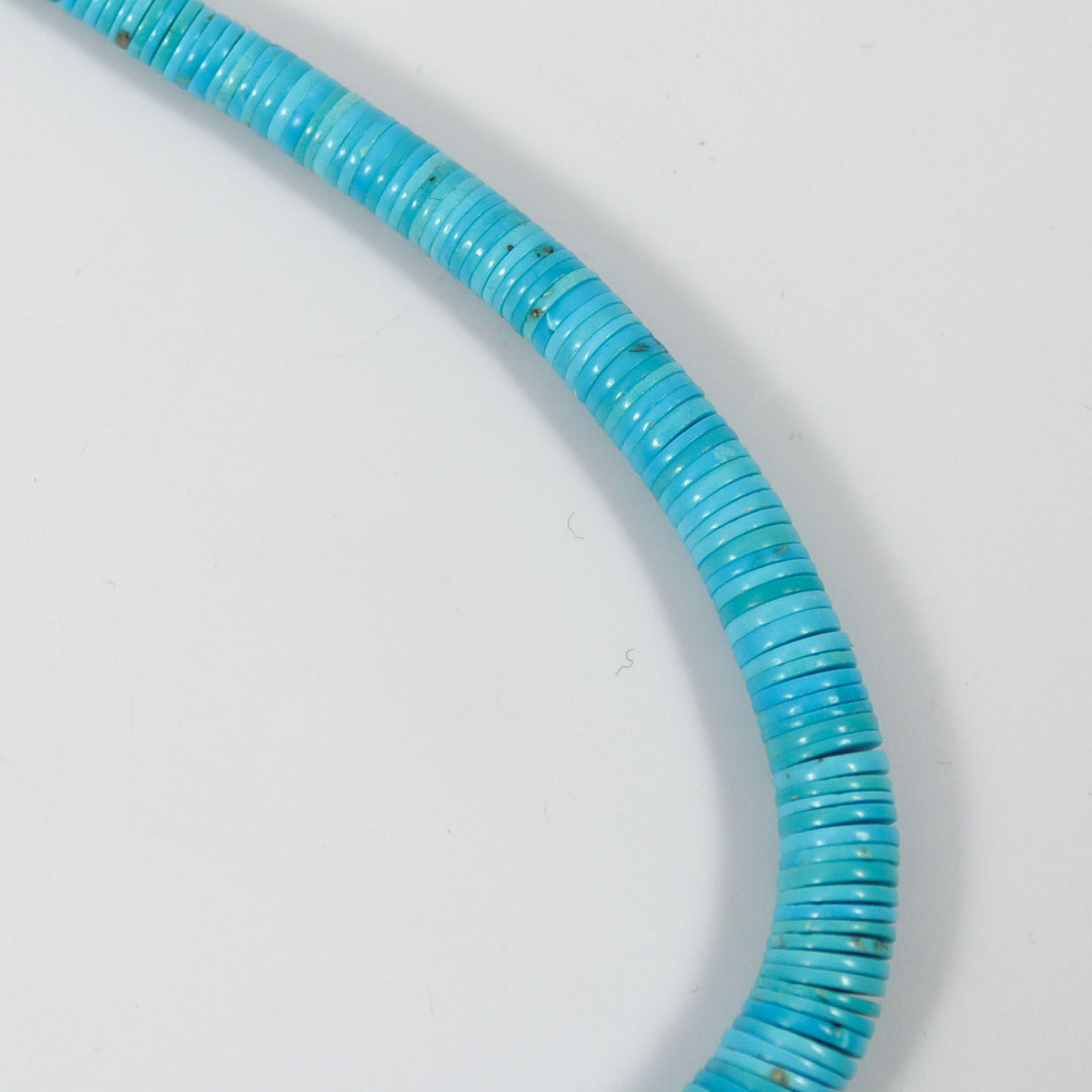 1980s Kingman Turquoise Necklace