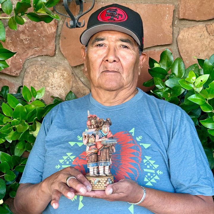 Heheya Family Kachina by Ronald Honyouti - Garland's