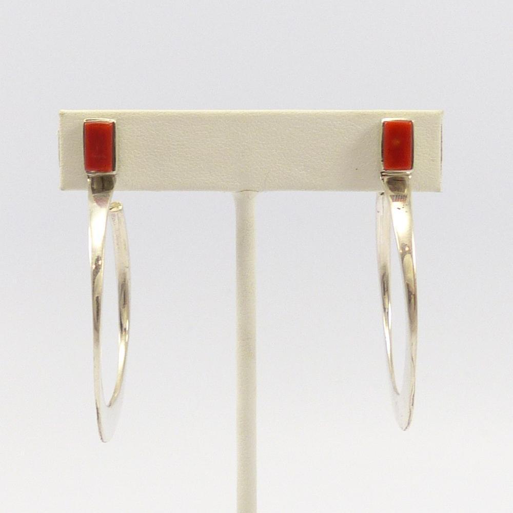 Coral Earrings by Edison Cummings - Garland's